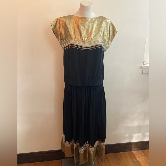 Rare Vintage 1981 Lagerfeld for Chloe 2 piece dress - Picture 3 of 17